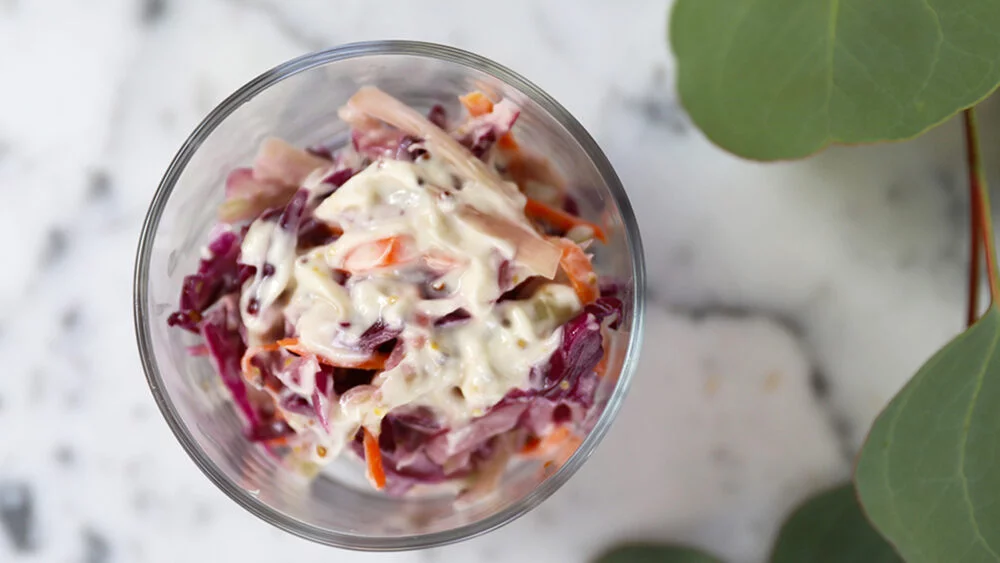 Coleslaw with Vegan Mayonnaise Recipe