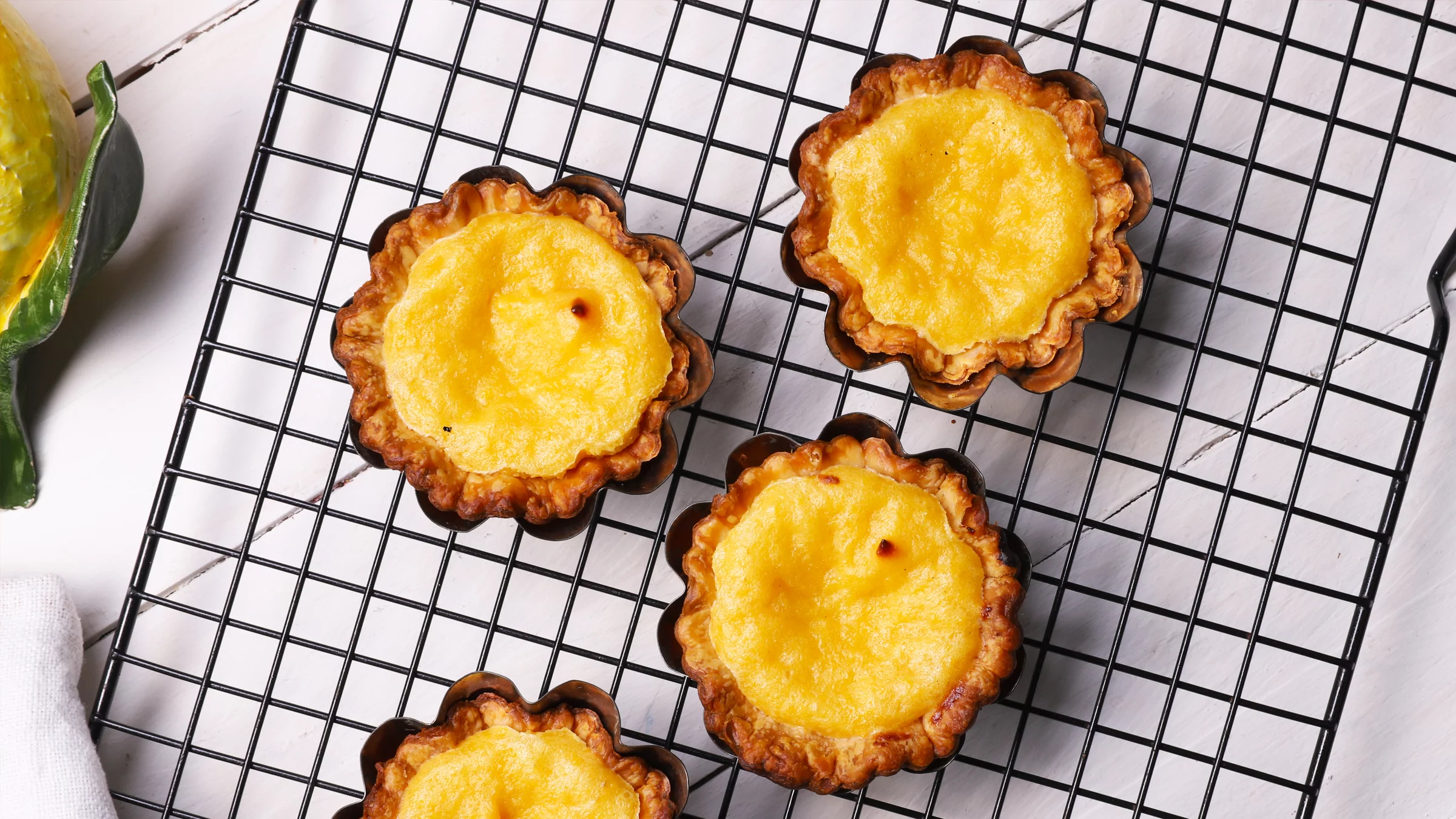 Baked Lemon Custard