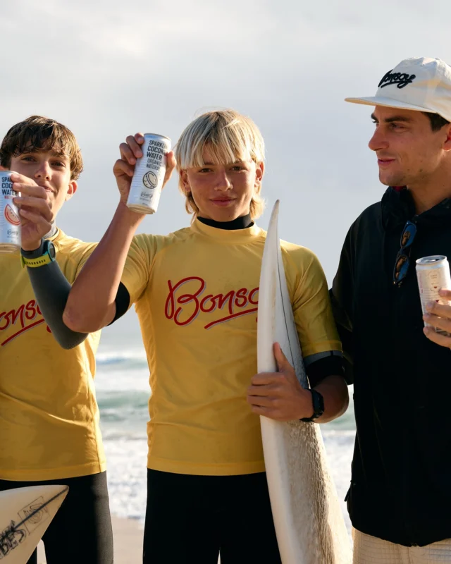 Bonsoy Board Caddies is all about backing the next generation. Giving young frothers the chance to meet their surf idols, connect with the community, and share a Bonsoy or two along the way.#BonsoyBoardCaddies #MakeItBonsoy